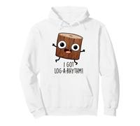 I Got Log-a-rhythm Funny Math Pun Pullover Hoodie