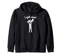 I Got One Bachelorette Bride Groom Married Funny Wedding Zip Hoodie
