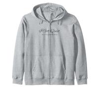 I GOT QUIET THAT WAS THE WARNING for introverts and thinkers Zip Hoodie
