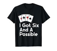 I Got Six and A Possible Value Graphic T-Shirt, Men, Black, S