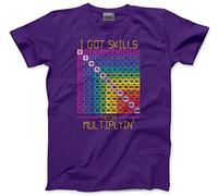 I Got Skills They're Multiplying - Kids Number Day 2026 T-Shirt School Maths Day Top Numeracy Day Tee Mathematics Lover 5-6 Years Purple