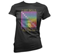 I Got Skills They're Multiplying - Womens T-Shirt - Number Day 2026 School Maths Day Top Numeracy Day Tee Mathematics Lover 14 Black