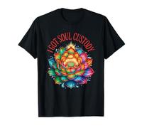 I Got Soul Custody Lotus Funny Spiritual Healing Divorce T-Shirt