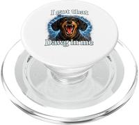 I Got That Dawg In Me Angry Dachshund Shirt PopSockets PopGrip for MagSafe