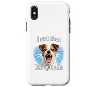 I Got That Dawg In Me Angry Jack Russell Terrier Shirt Case for iPhone X/XS
