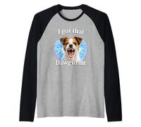 I Got that Dawg in Me Angry Jack Russell Terrier Shirt Raglan Baseball Tee