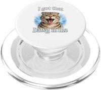 I Got That Dawg In Me Cat Shirt Funny Scottish Fold Cat PopSockets PopGrip for MagSafe