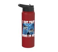 I Got That Dawg in Me Opossum Stainless Steel Insulated Water Bottle