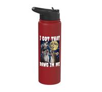 I Got That Dawg in Me Rat Stainless Steel Insulated Water Bottle