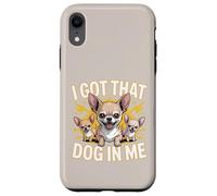 I Got That Dog In Me Chihuahua Owner Fierce Chihuahua Case for iPhone XR