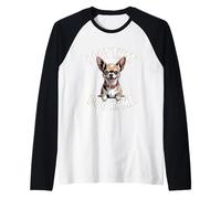I Got That Dog in Me Unstoppable Vibes Artwork Raglan Baseball Tee
