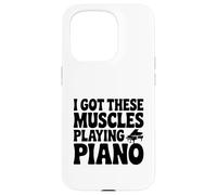 I Got These Muscles Playing Piano Case for iPhone 15 Pro