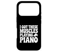 I Got These Muscles Playing Piano Case for iPhone 17 Pro