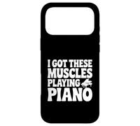 I Got These Muscles Playing Piano Case for iPhone 17 Pro Max