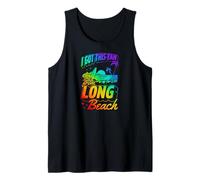 I Got This Tan from Long Beach California Tank Top