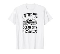 I Got This Tan from Ocean City Beach Maryland Palm Tree T-Shirt