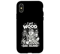 I Got Wood On Oak Island Treasure Hunting Beaver Case for iPhone X/XS