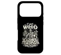 I Got Wood On Oak Island Treasure Hunting Skeleton Case for iPhone 17 Pro