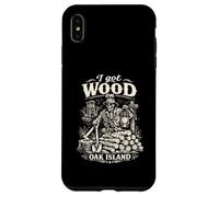 I Got Wood On Oak Island Treasure Hunting Skeleton Case for iPhone XS Max