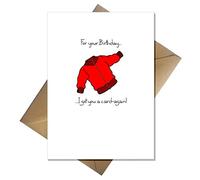 I Got You a Card again! Funny Birthday Card with Cardigan Pun