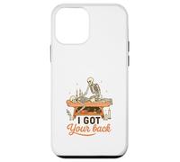 I Got Your Back Skeleton Massage Therapist Halloween Pun Case for iPhone 12 mini