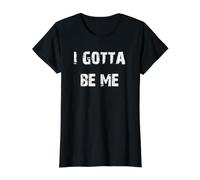 I Gotta Be Me Value Graphic T-Shirt, Women, Black, S