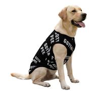 I Gotta Pee Dog Clothes Sleeveless Pet Vest Cute Costume Coat Tee Jacket for Large Dogs