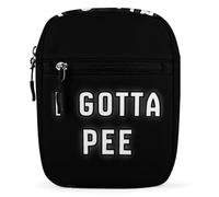 I Gotta Pee Mini Crossbody Bag Unisex Anti-Theft Side Shoulder Bags Travel Small Messenger Bag
