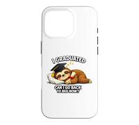I Graduated Can I Go Back to Bed Now Funny Graduation Case for iPhone 16 Pro