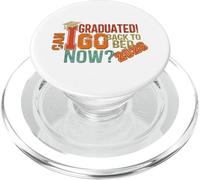 I Graduated Can I Go Back To Bed Now Shirt Funny Graduation PopSockets PopGrip for MagSafe