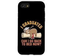 I Graduated Can I Go Back To Bed Now Sloth Funny Graduation Case for iPhone SE (2020) / 7/8