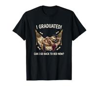 I Graduated Can I Go Back to Bed Now T-Shirt