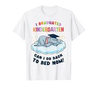 I Graduated Kindergarten Elephant Funny Graduation T-Shirt