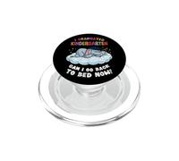 I Graduated Kindergarten Elephant Funny Graduation Vintage PopSockets PopGrip for MagSafe