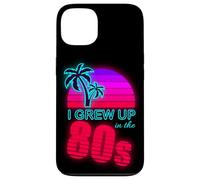 I Grew Up in the 80s Retro Sunset Style Case for iPhone 13