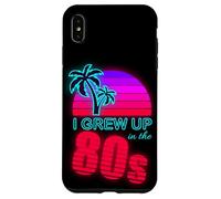 I Grew Up in the 80s Retro Sunset Style Case for iPhone XS Max