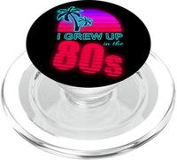I Grew Up in the 80s Retro Sunset Style PopSockets PopGrip for MagSafe