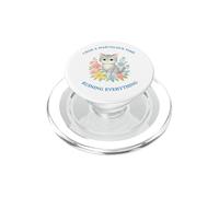 I Had A Marvelous Time Ruining Everything Cute Cat Funny PopSockets PopGrip for MagSafe
