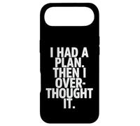 I Had A Plan Then I Over Thought It Funny Case for iPhone Air