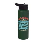 I Had A Stroke I Am Allowed to Do Weird Things Stainless Steel Insulated Water Bottle