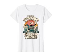 I Had A Stroke I'm Allowed to Do Weird Things - Funny Brain Value Graphic T-Shirt, Women, White, XL