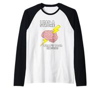 I Had A Stroke What's Your Excuse Raglan Baseball Tee