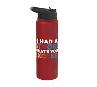 I Had A Stroke What's Your Excuse Stainless Steel Insulated Water Bottle