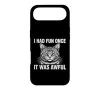 I Had Fun Once It Was Awful Cat Sarcasm Case for iPhone Air