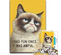 I Had Fun Once. It Was Awful. Picture Puzzle for Adults, 1000 PCS