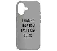 I had no idea how fast I was going Funny Idea White Lie Part Case for iPhone 17