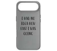 I had no idea how fast I was going Funny Idea White Lie Part Case for iPhone Air