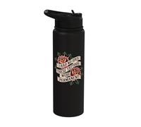 I Had No Idea These Tattoos were Permanent Stainless Steel Insulated Water Bottle