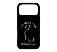 I Had Plans Stickman Kicks Can. Case for iPhone 17 Pro Max