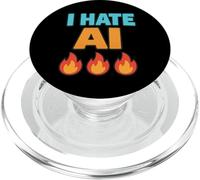 I Hate AI - Sarcasm PopSockets PopGrip for MagSafe